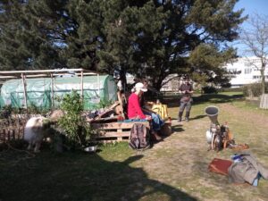 Collectage petite ferme urbaine, 2021